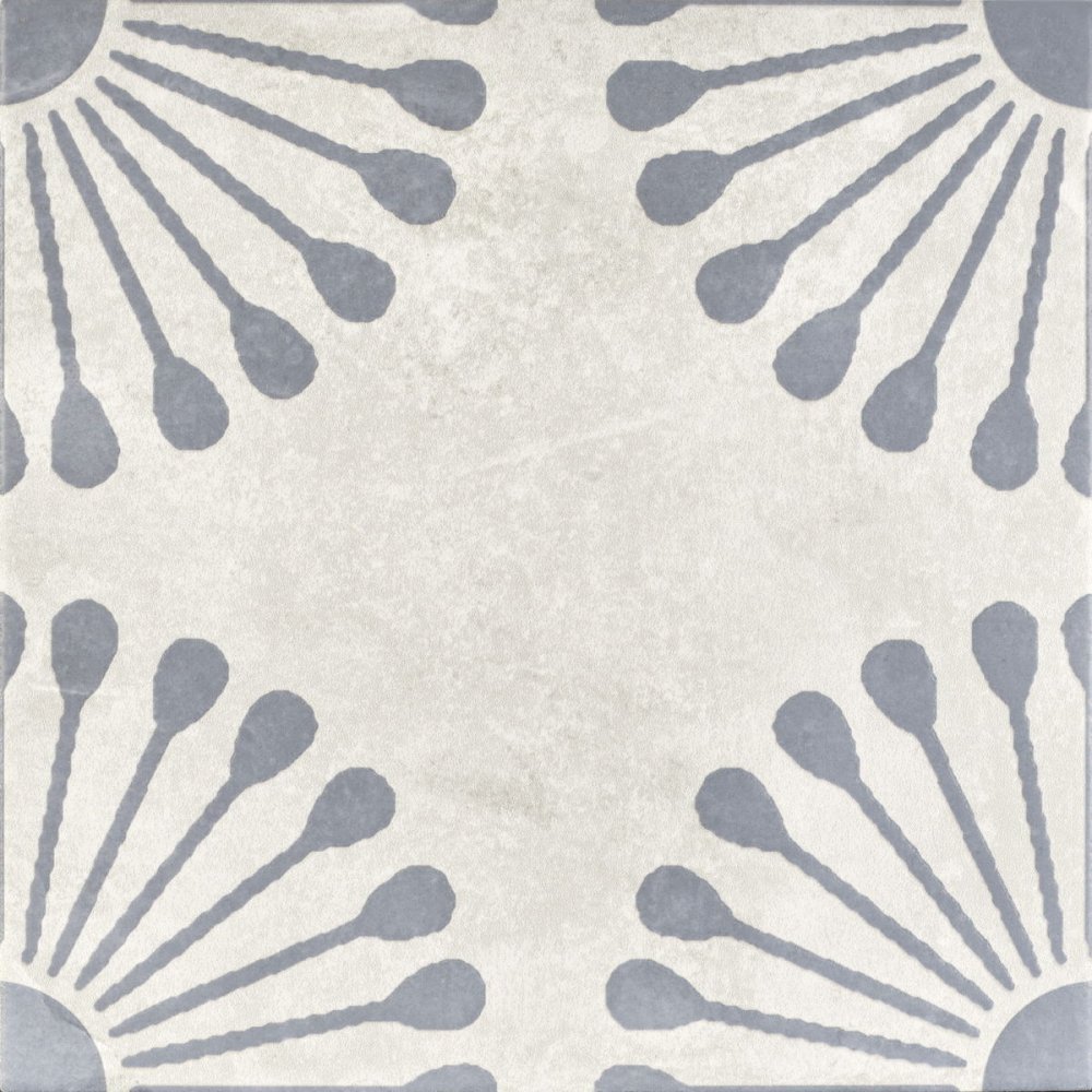 Керамогранит Motto Palmas White Decor 1 20x20