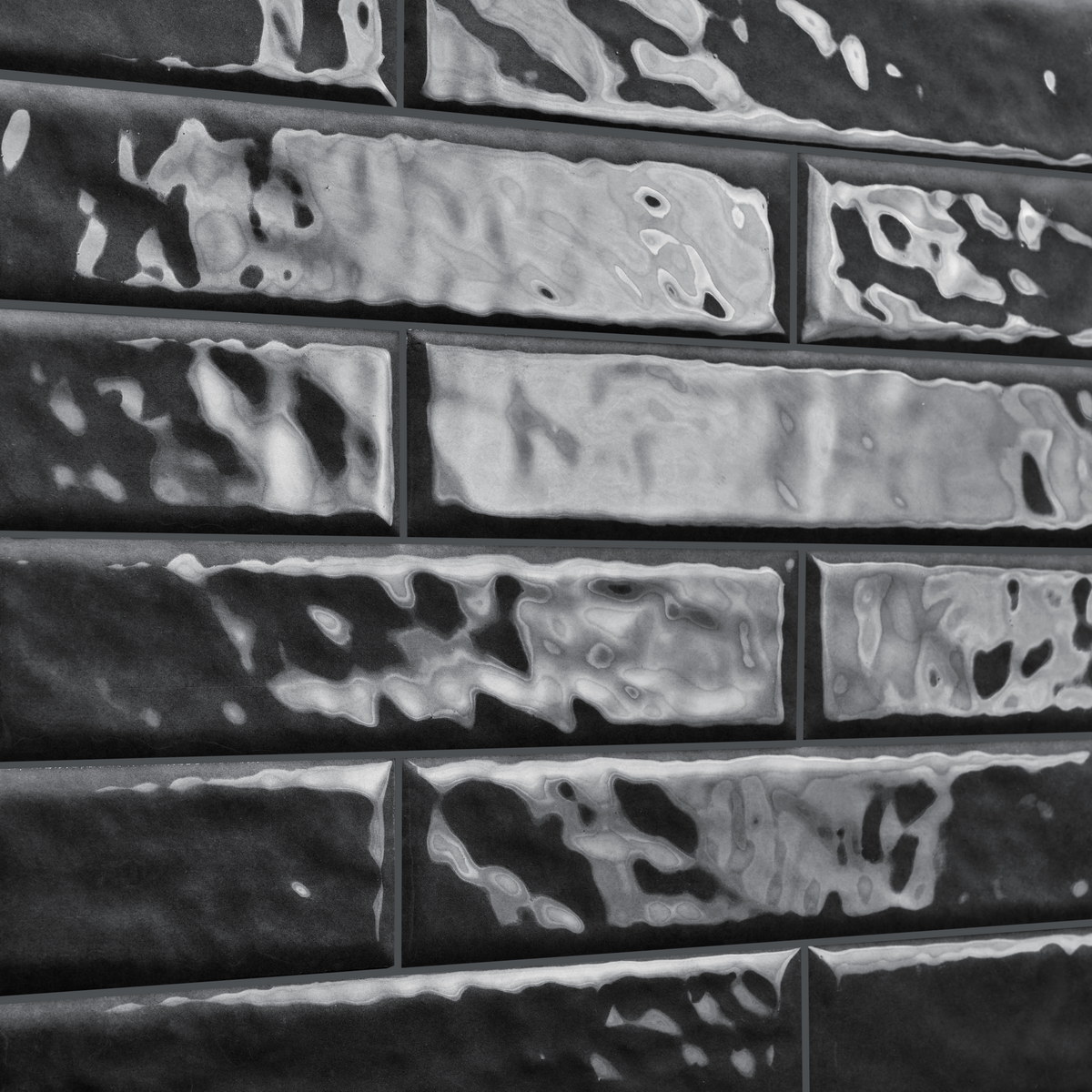 Керамогранит Motto Levels Black Glossy 6x25