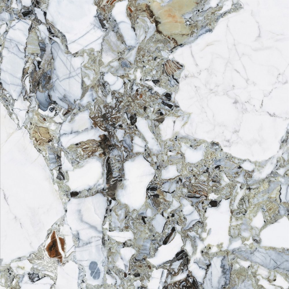 Керамогранит Vitra CityMarble Амазония Мультиколор 60x60