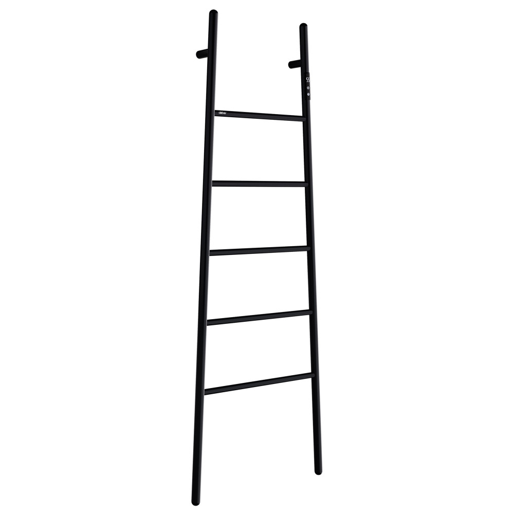 Полотенцесушитель электрический ABBER Treppe AH4705MB черный матовый