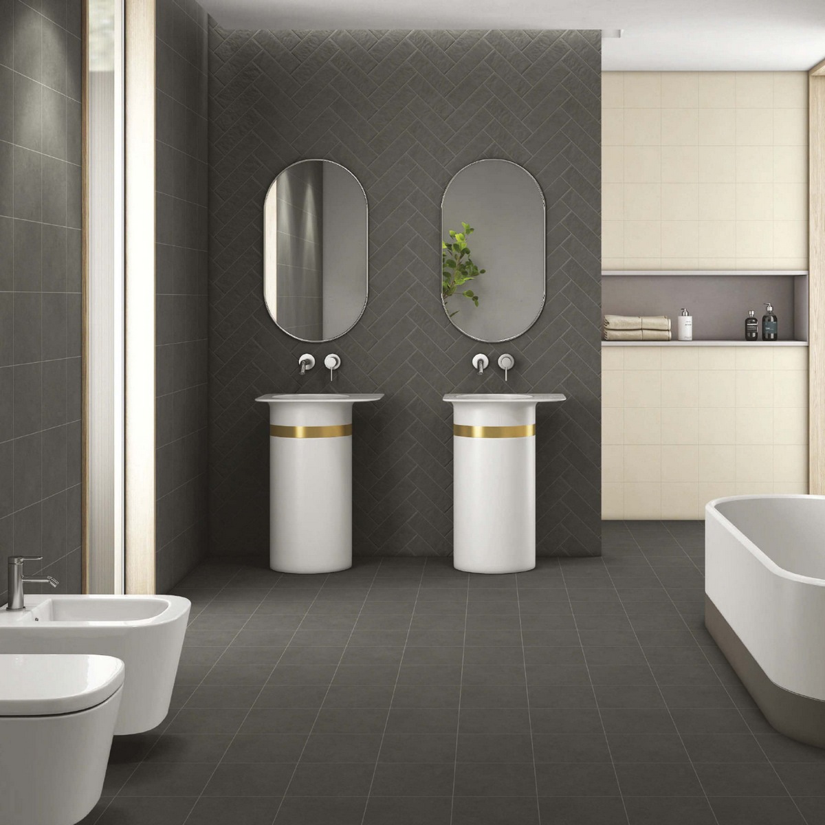 Керамогранит Motto Levels Dimgrey Matt 20x20