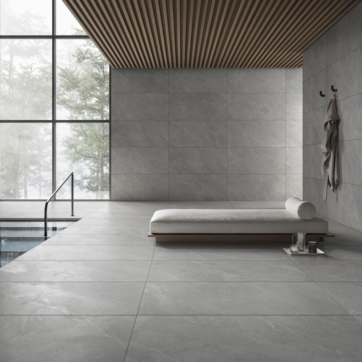 Керамогранит Vitra Ardestone Серый Матовый 60x120