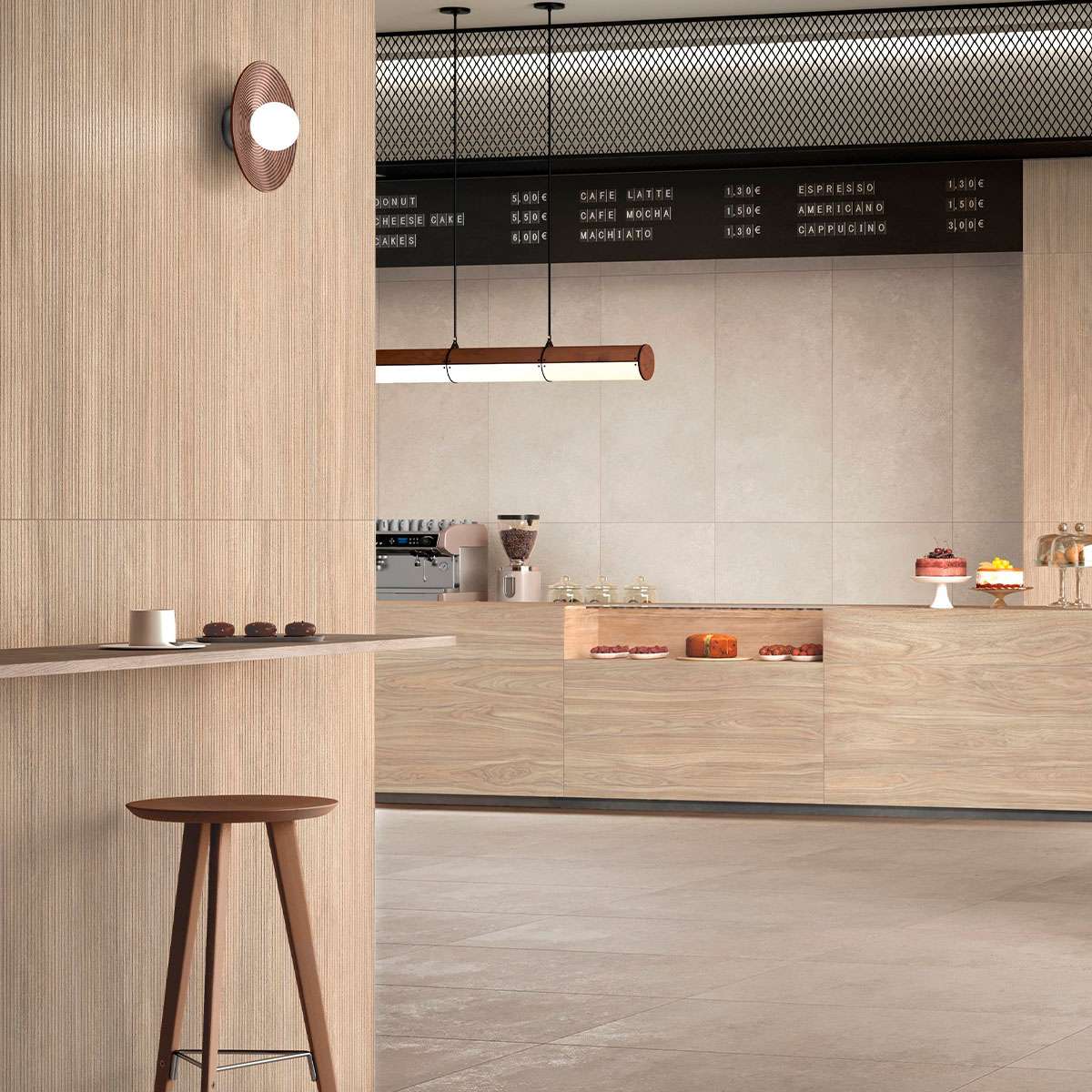 Керамогранит Vitra ArtWood Ригато Бежевый Матовый R10a 60x120