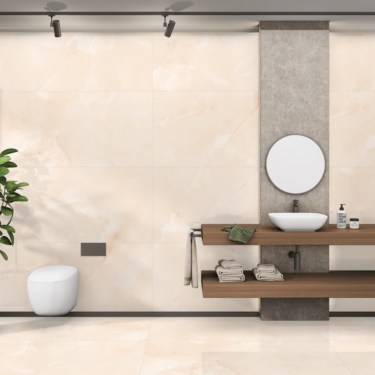 Керамогранит Neodom Onyx Jennifer Crema Polished 60x120