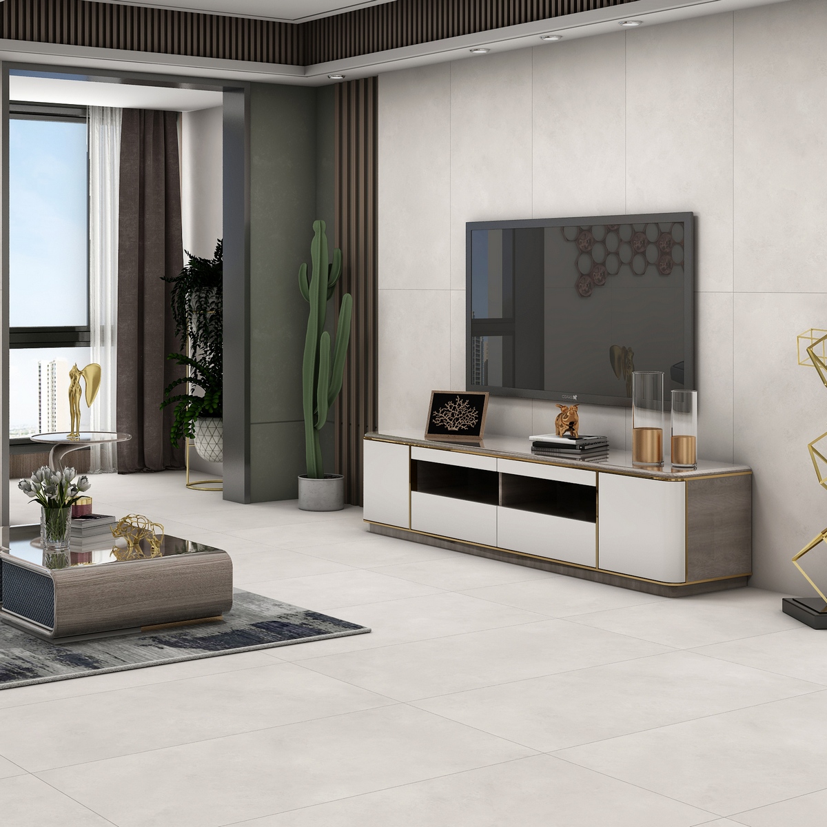 Керамогранит Neodom Loft Montblanc White Matt 60x120