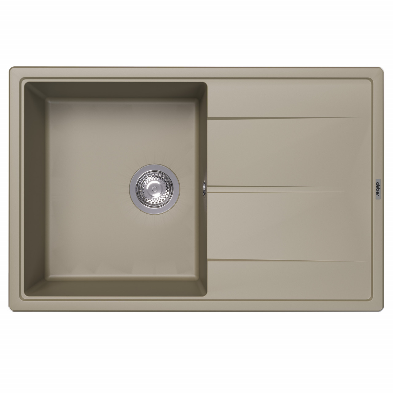 Кухонная мойка ABBER Quarz AQ2904S песочный