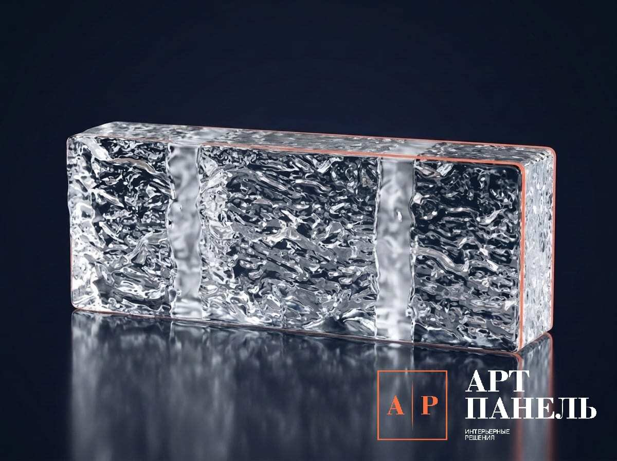 APBLK07 - Двусторонний с вертикальной текстурой «рокарий» - 200*100*50 мм