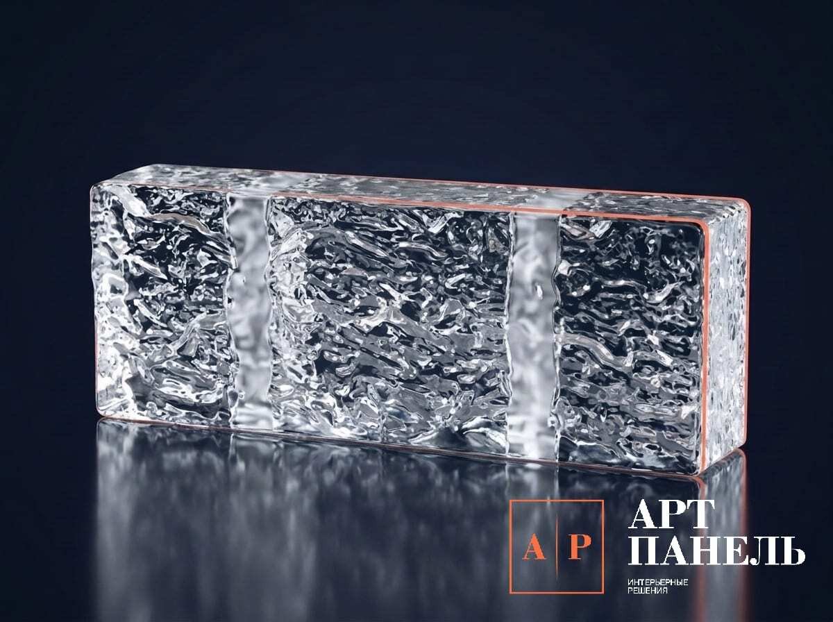 APBLK07 - Двусторонний с вертикальной текстурой «рокарий» - 200*100*50 мм