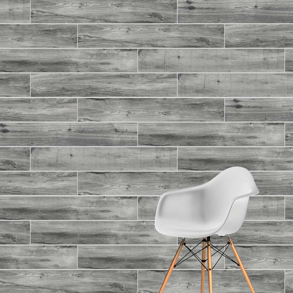 Керамогранит Vitra Aspenwood Серый 20x120