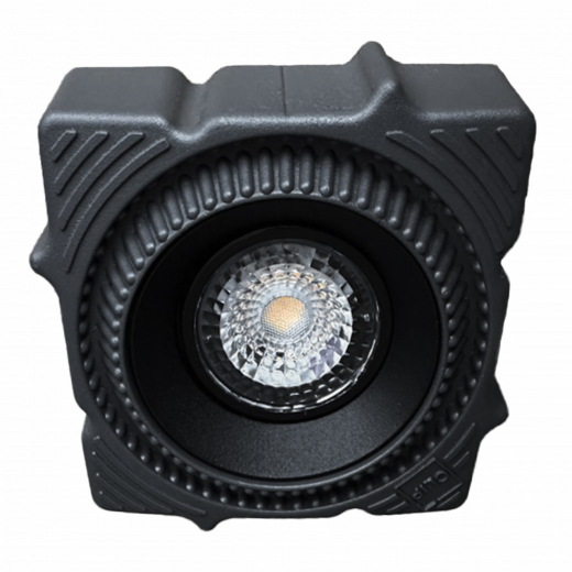 ST753.438.07 Св-к встр. светодиодный в натяжной ПВХ потолок Черный LED 1*7W 3000K 560Lm Ra80 60° IP2 - фото, цена
