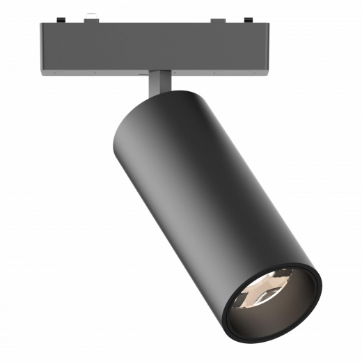 ST677.446.18 Магнитный трековый светильник Черный LED 1*18W 4000K 1 060Lm Ra>90 IP20 D55xH135 48V - фото, цена