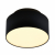 ST166.442.17 Светильник потолочный Черный LED 1*12+5W 4000K 1 190Lm Ra>90 120 ° IP20 D110xH30 85-265 - фото, цена