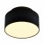 ST166.432.17 Светильник потолочный Черный LED 1*12+5W 3000K 1 190Lm Ra>90 120 ° IP20 D115xH62 85-265 - фото, цена