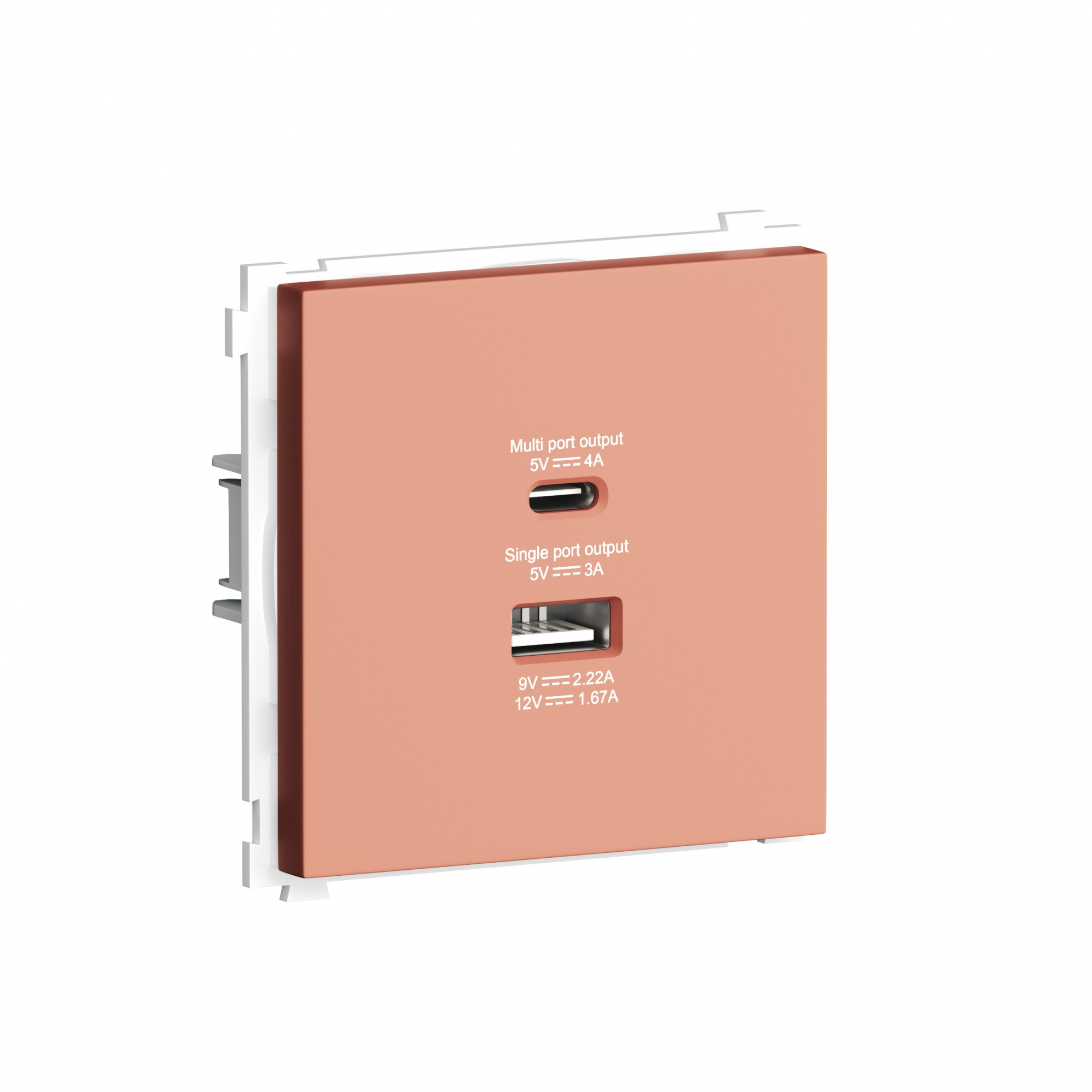 USB зарядное устройство DC 5-12V 1.67-3A MAX 20W тип A+С быстрая зарядка, Donel R98
