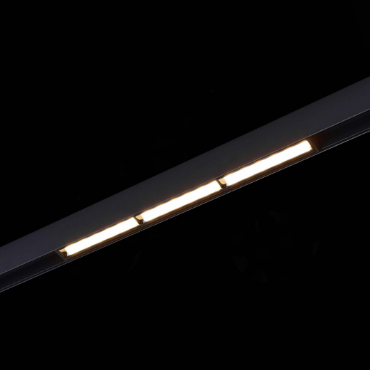 ST804.436.18 Магнитный трековый светильник Черный LED 1*18W 3000K 1 000Lm Ra>90 120° IP20 L330xW22xH - фото, цена