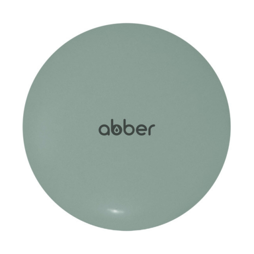 Накладка на слив для раковины ABBER AC0014MCG светло-зеленая матовая, керамика