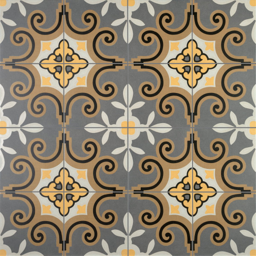 Керамогранит Motto Monotone Midnight Decor Matt 20x20