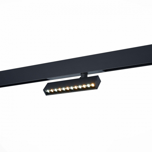 ST656.446.09 Св-к трек. Черный LED 1*9W 4000K 700Lm Ra>90 24 IP20 L220xW25xH105 220V - фото, цена