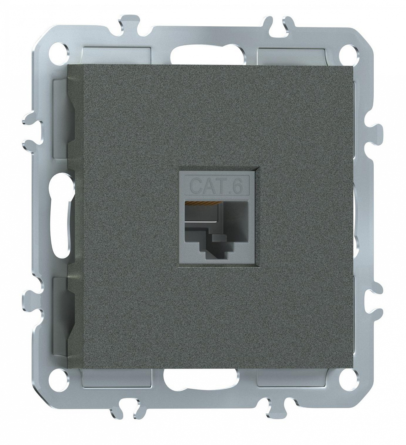  Компьютерная розетка одиночная RJ45 (cat.6/ClassE-8), Donel A07