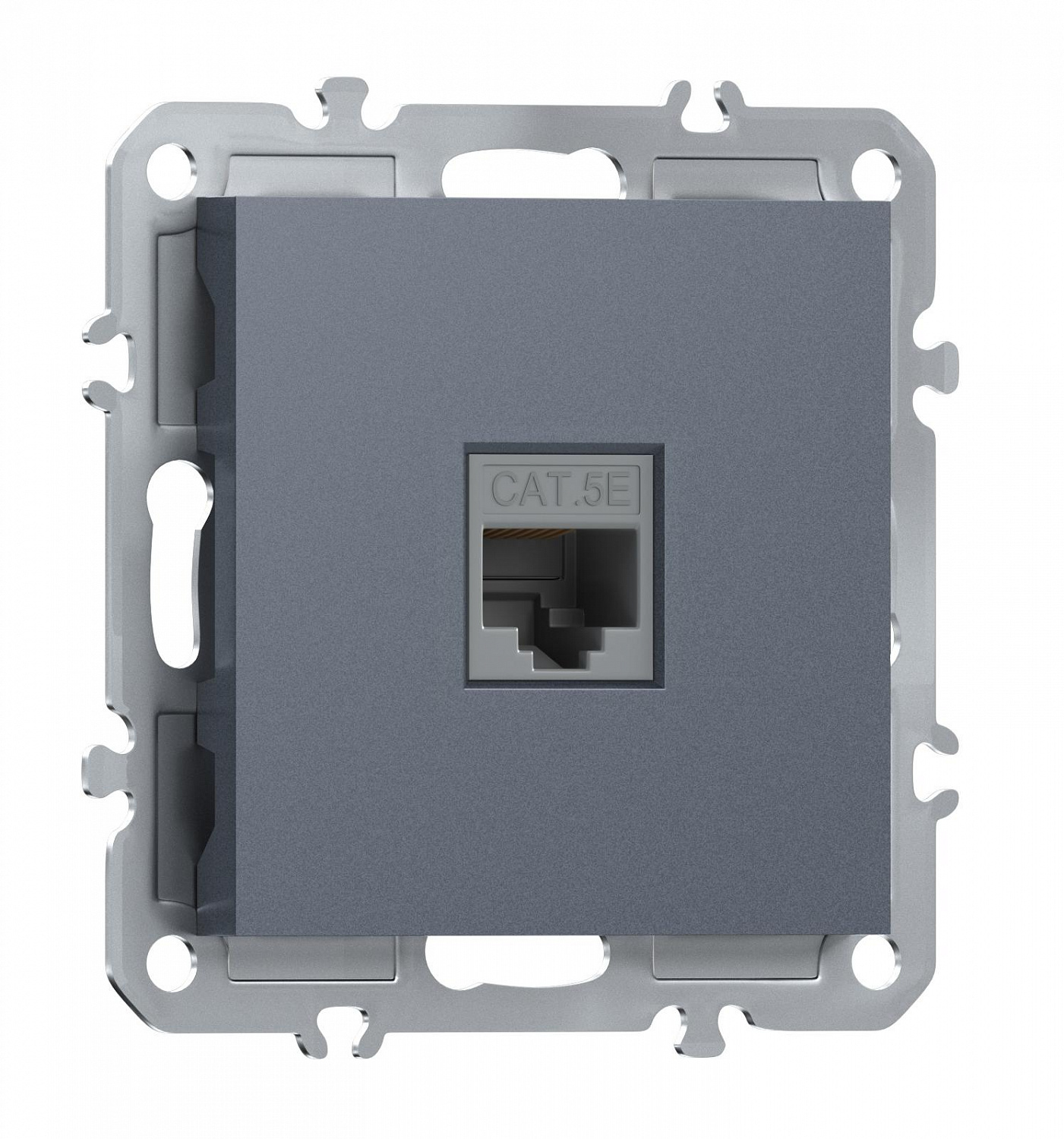 Компьютерная розетка одиночная RJ45 (cat.5/ClassE-8), Donel A07