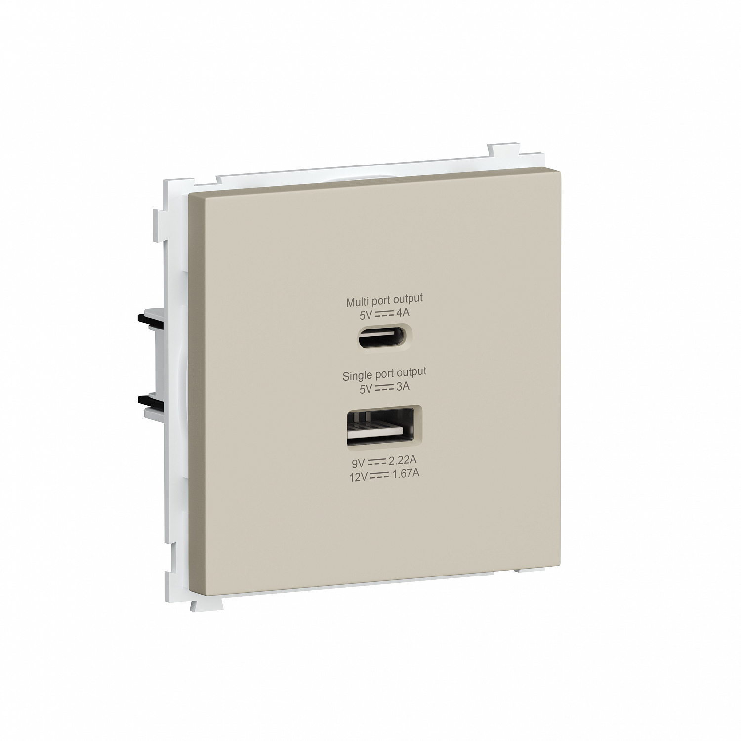 USB зарядное устройство DC 5-12V 1.67-3A MAX 20W тип A+С быстрая зарядка, Donel R98
