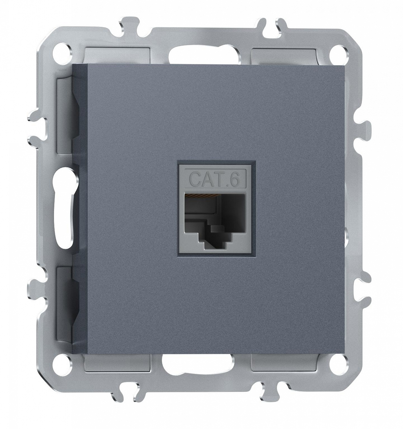  Компьютерная розетка одиночная RJ45 (cat.6/ClassE-8), Donel A07