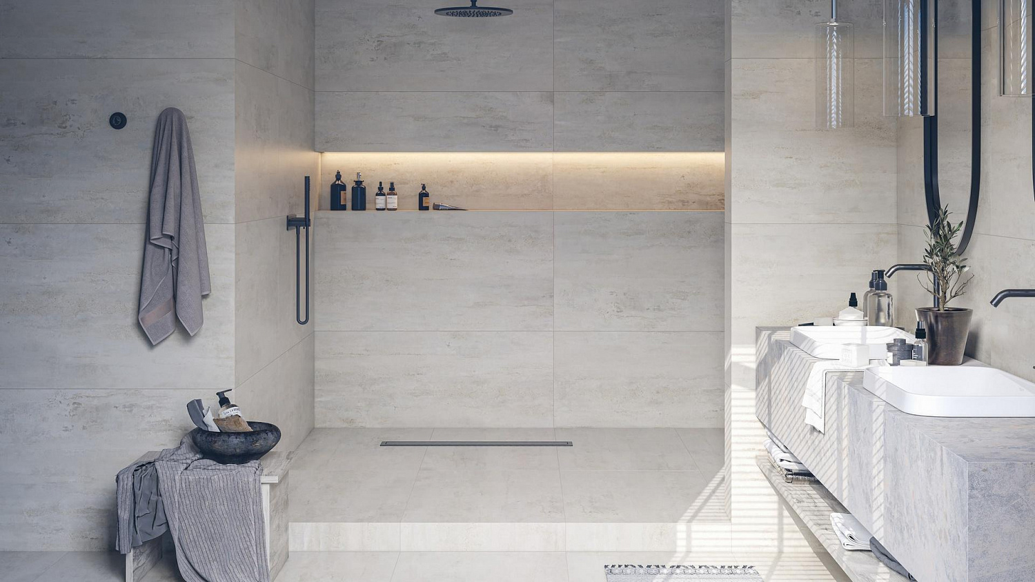 Керамогранит Kerranova Elevator Beige Matt. 60x120
