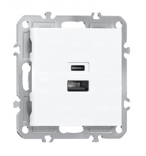 USB зарядное устройство, 12Вт тип A, С, Donel A07