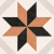 Керамогранит Motto Levels Orange Decor 1036 20x20