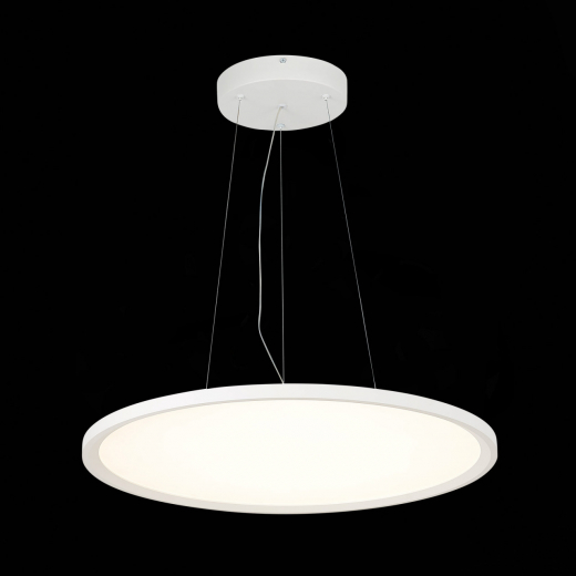 ST602.543.56 Светильник подвесной Белый LED 1*56W 4000K 5 040Lm Ra>80 120 IP20 D600xH35 185-265V - фото, цена
