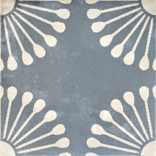 Керамогранит Motto Palmas Blue Decor 1 20x20