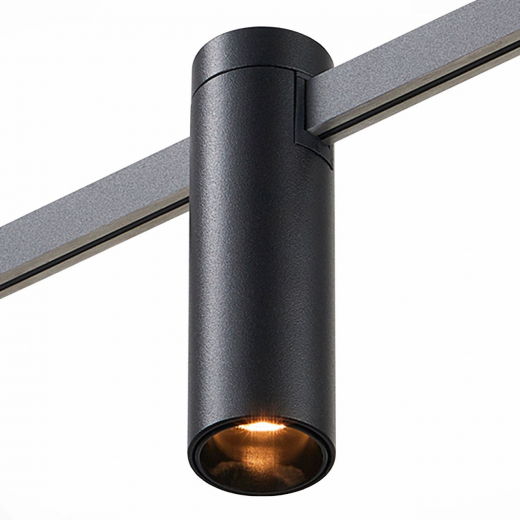 ST810.446.05 Магнитный трековый светильник FARM Черный LED 1*5W 4000K 227Lm Ra90 60 IP20 D35xH112 2 - фото, цена