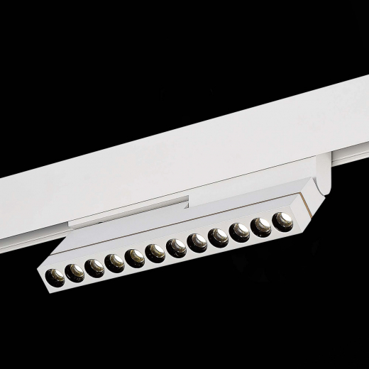 ST805.546.12 Магнитный трековый светильник Белый LED 1*12W 4000K 500Lm Ra>90 36° IP20 L220xW22xH117 - фото, цена