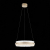 SL383.203.01 Светильник подвесной ST-Luce Золотистый/Золотистый, Прозрачный LED 1*34W 3000K - фото, цена