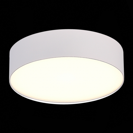 ST606.532.27 Светильник потолочный Белый LED 1*27W 3000K 2 340Lm Ra>85 120° IP20 D220xH55 185-265V - фото, цена