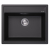 Кухонная мойка ABBER Quarz AQ2902B черная