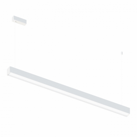 ST612.533.32 Светильник подвесной Белый LED 1*35W 3000K 2167Lm Ra>80 120°IP20 L1120xW50xH60 180-220V - фото, цена