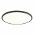 ST601.442.18 Светильник потолочный Черный LED 1*18W 4000K 1 620Lm Ra>90 120° IP20 D225xH25 180-240V - фото, цена