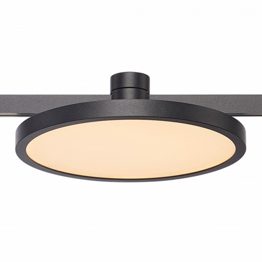 ST818.406.12 Магнитный трековый светильник FARM Черный LED 1*10W 3000K 500Lm Ra80 120 IP20 D168xH54 - фото, цена