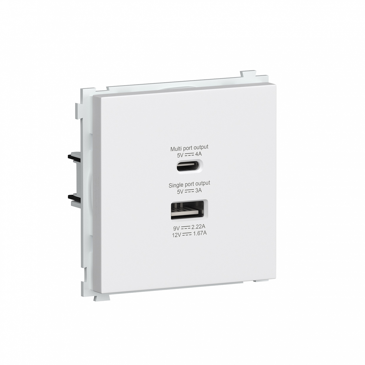 USB зарядное устройство DC 5-12V 1.67-3A MAX 20W тип A+С быстрая зарядка, Donel R98