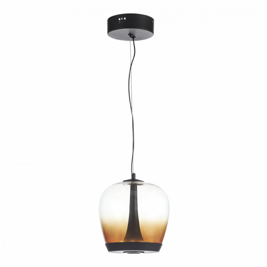 SL6014.413.01 Светильник подвесной ST-Luce Черный/Коричневый, Черный LED 1*17W 3000K - фото, цена
