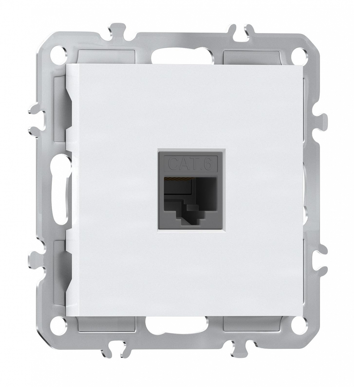  Компьютерная розетка одиночная RJ45 (cat.6/ClassE-8), Donel A07