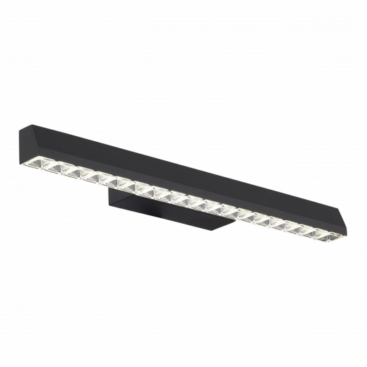 SL1018.401.01 Светильник настенный ST-Luce черный/прозрачный LED 1*11W 4000K - фото, цена