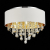 SL1350.502.06 Светильник потолочный ST-Luce Хром/Белый, Золотистый, Прозрачный E14 6*40W - фото, цена