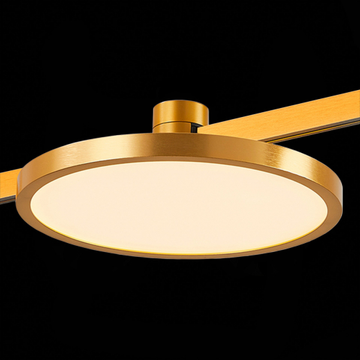 ST818.206.12 Магнитный трековый светильник FARM Золотистый LED 1*10W 3000K 520Lm Ra80 120 IP20 D168x - фото, цена