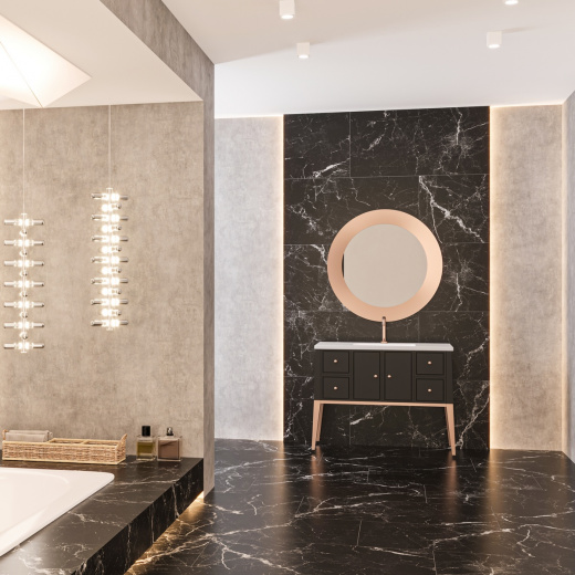 Керамогранит Neodom Marble Nero Creta Polished 60x120