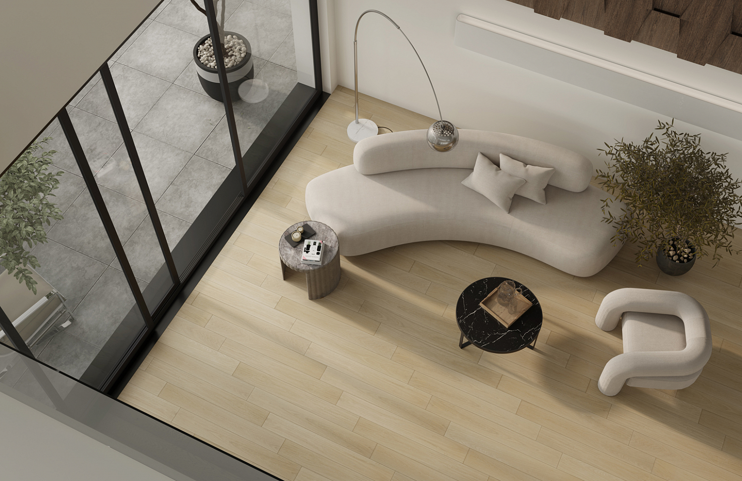 Кварцевый паркет Quartz Parquet Классик Дуб Испанский  404 7/1,2 мм