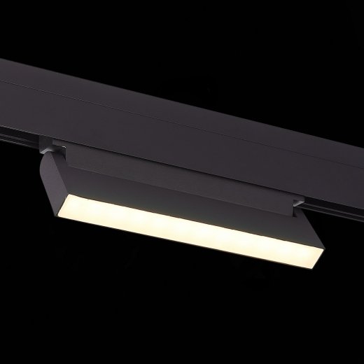 ST363.446.12 Магнитный трековый светильник Черный LED 1*12W 4000K 720Lm Ra>90 120 IP20 L219xW22xH108 - фото, цена