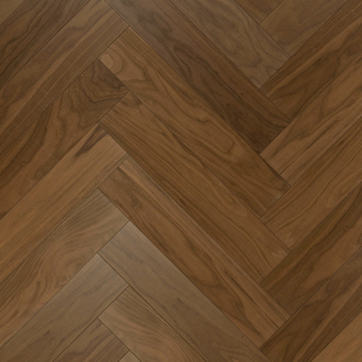 Кварцевый паркет Quartz Parquet Английская Ёлка Орех Американский 33-400-29 5/0,6 мм 