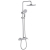 Душевая стойка ABBER Emotion AF8816L с изливом, хром